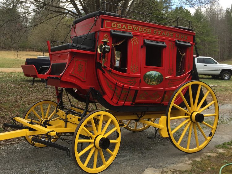 New Reproduction Stagecoach